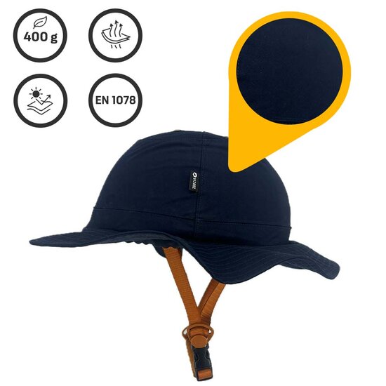 Vizorz SwitchCap Fahrradhelme - Blue sunny classic