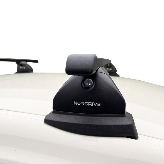 PerfectFit Dachbox 400 Liter + Nordrive Dachtr&auml;ger BMW 1-Serie Coupe 09/2007 - 12/2013