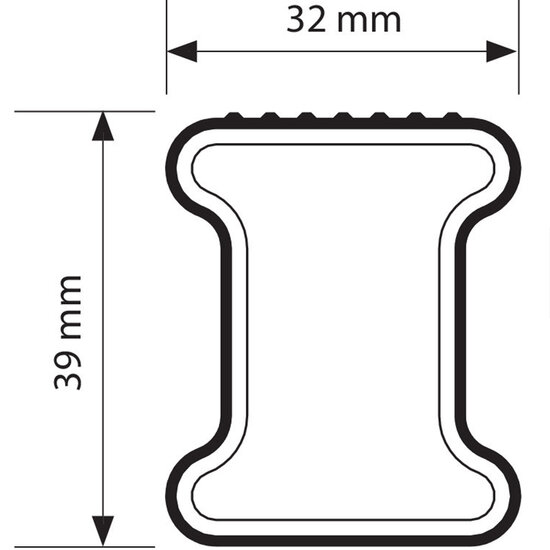 Nordrive Dachtr&auml;ger Mercedes EQT ab 12/2023 3er-Set Stahl