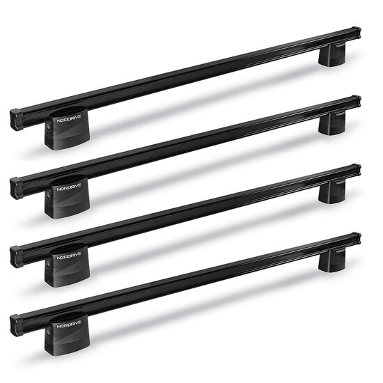Nordrive Dachtr&auml;ger Mercedes Viano (met T-track) 09/2003 - 02/2014 4er-Set Stahl