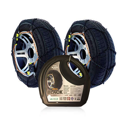Picoya Schneeketten automatisch spannend 9mm Mini Aceman ab 2025 f&uuml;r Ihre Reifengr&ouml;&szlig;e 225/40R19