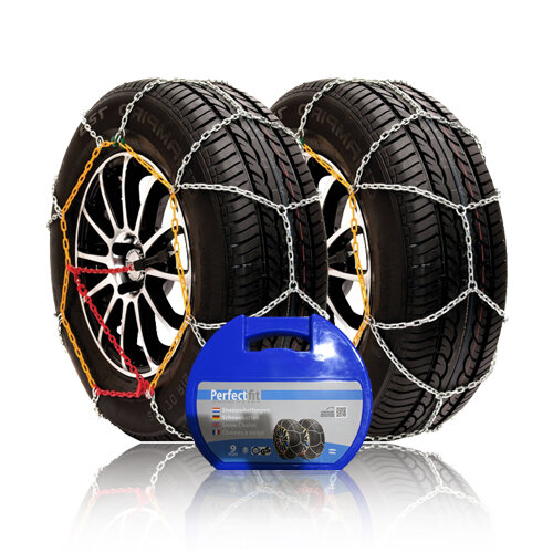 PerfectFit Schneeketten 9mm Skoda Fabia ab 2021 f&uuml;r Ihre Reifengr&ouml;&szlig;e 195/55R16
