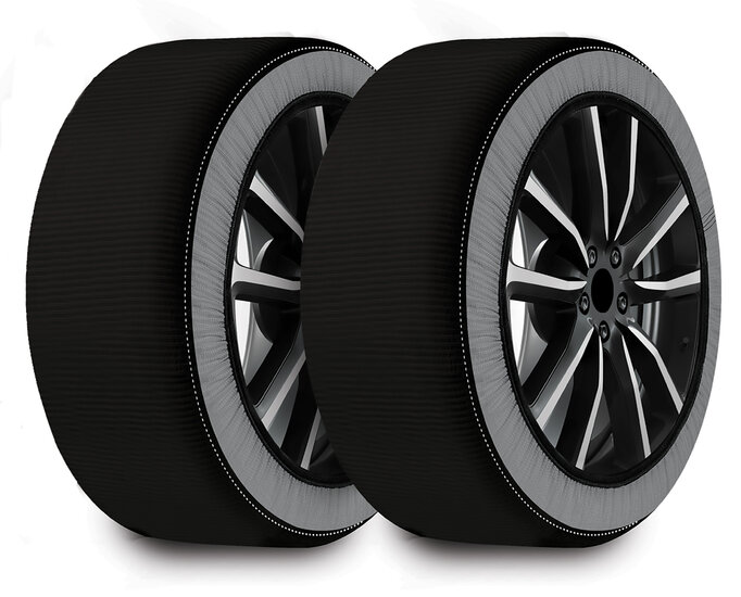 DAC Schneesocken Volvo V60 Cross Country 2015 - 2018 f&uuml;r Ihre Reifengr&ouml;&szlig;e 235/50R18