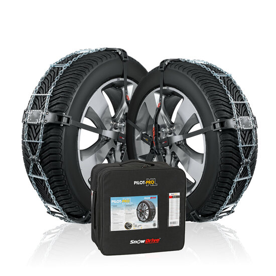 Snowdrive Lauffl&auml;chen Schneeketten Porsche Taycan ab 2020 f&uuml;r Ihre Reifengr&ouml;&szlig;e 275/45R19
