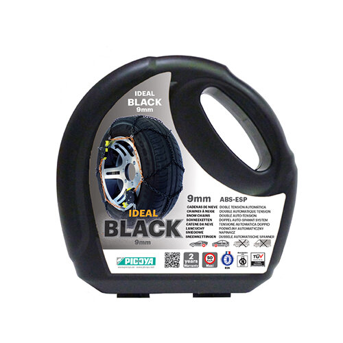 Picoya Schneeketten automatisch spannend 9mm Hyundai I30 2017 - 2019 f&uuml;r Ihre Reifengr&ouml;&szlig;e 225/45R17