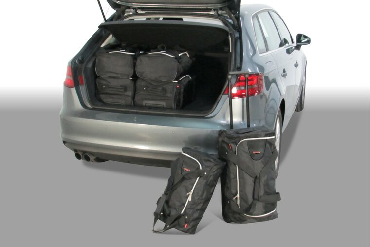 Carbags Reisetaschenset Audi A3 Sportback (8V) 2012-2020 5-T&uuml;rer Schr&auml;gheck