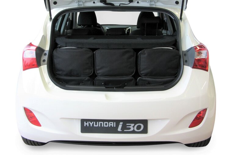 Carbags Reisetaschenset Hyundai i30 (GD) 2012-2017 5-T&uuml;rer Schr&auml;gheck