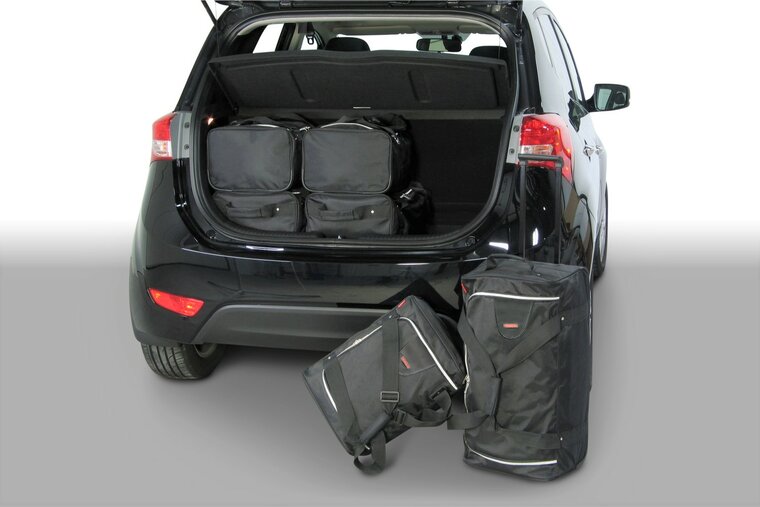 Carbags Reisetaschenset Hyundai ix20 2010-2019 5-T&uuml;rer Schr&auml;gheck