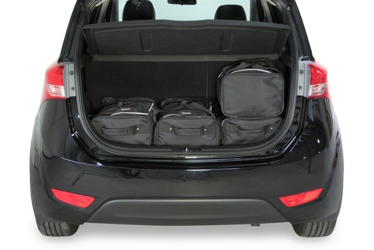 Carbags Reisetaschenset Hyundai ix20 2010-2019 5-T&uuml;rer Schr&auml;gheck