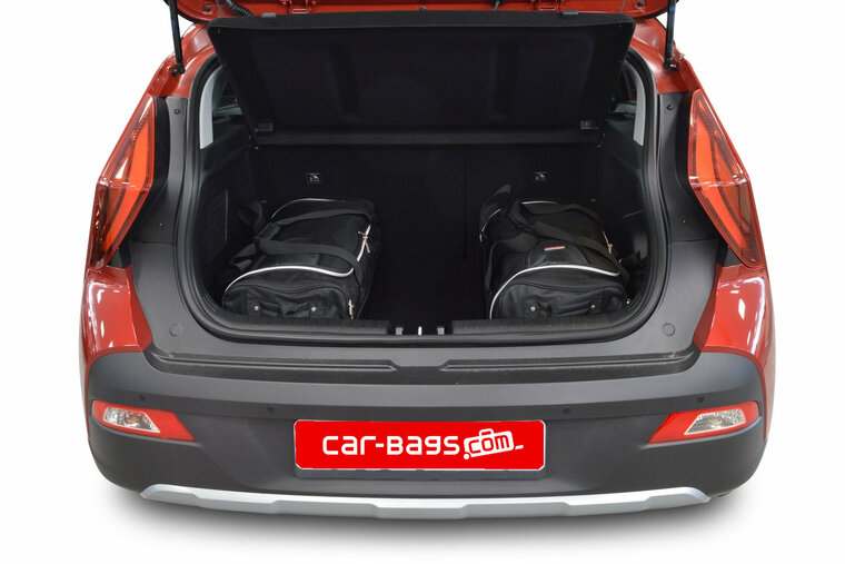Carbags Reisetaschenset Hyundai Bayon (BC3 CUV) 2021 bis heute 5-T&uuml;rer Schr&auml;gheck