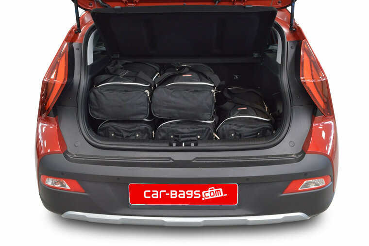 Carbags Reisetaschenset Hyundai Bayon (BC3 CUV) 2021 bis heute 5-T&uuml;rer Schr&auml;gheck