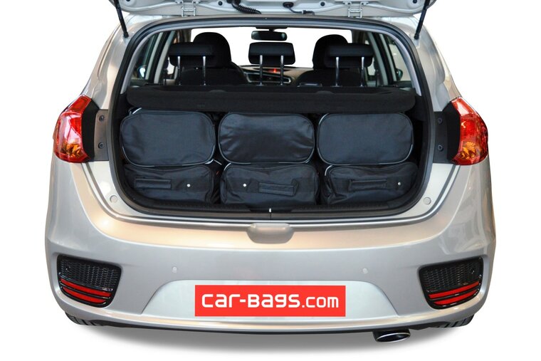 Carbags Reisetaschenset Kia Cee'd (JD) 2012-2018 5-T&uuml;rer Schr&auml;gheck