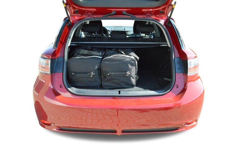 Carbags Reisetaschenset Lexus CT 200h 2011 bis heute 5-T&uuml;rer Schr&auml;gheck