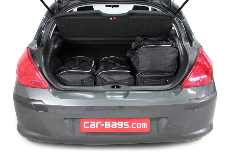 Carbags Reisetaschenset Peugeot 308 I 2007-2013 3 &amp; 5-T&uuml;rer Schr&auml;gheck