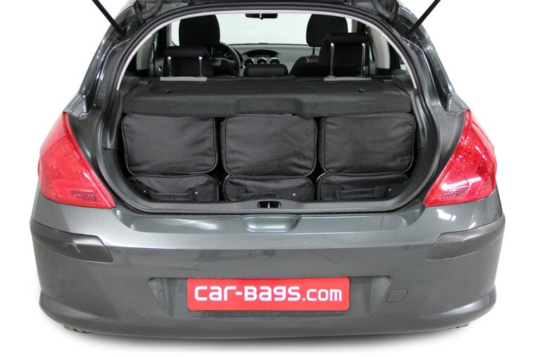 Carbags Reisetaschenset Peugeot 308 I 2007-2013 3 &amp; 5-T&uuml;rer Schr&auml;gheck