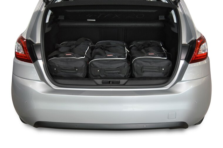 Carbags Reisetaschenset Peugeot 308 II 2013-2021 5-T&uuml;rer Schr&auml;gheck