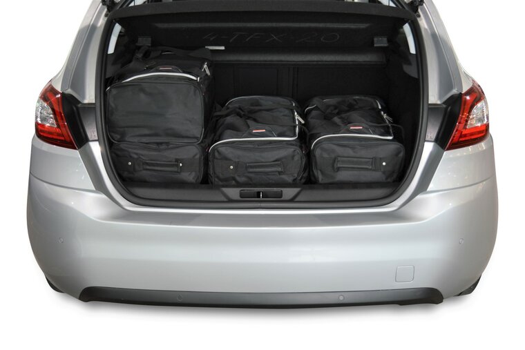 Carbags Reisetaschenset Peugeot 308 II 2013-2021 5-T&uuml;rer Schr&auml;gheck