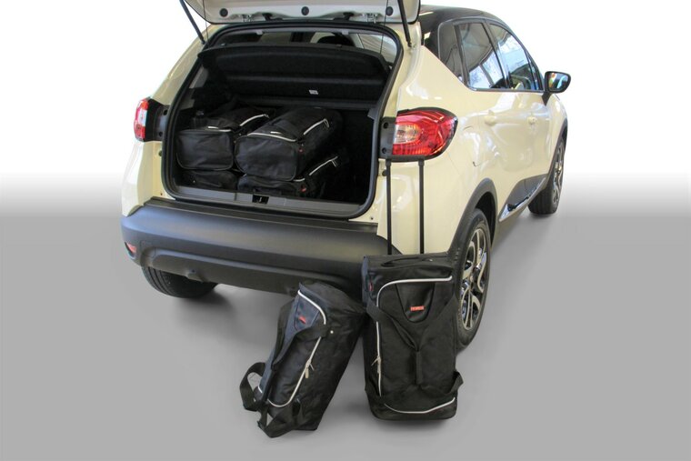 Carbags Reisetaschenset Renault Captur I 2013-2019 5-T&uuml;rer Schr&auml;gheck