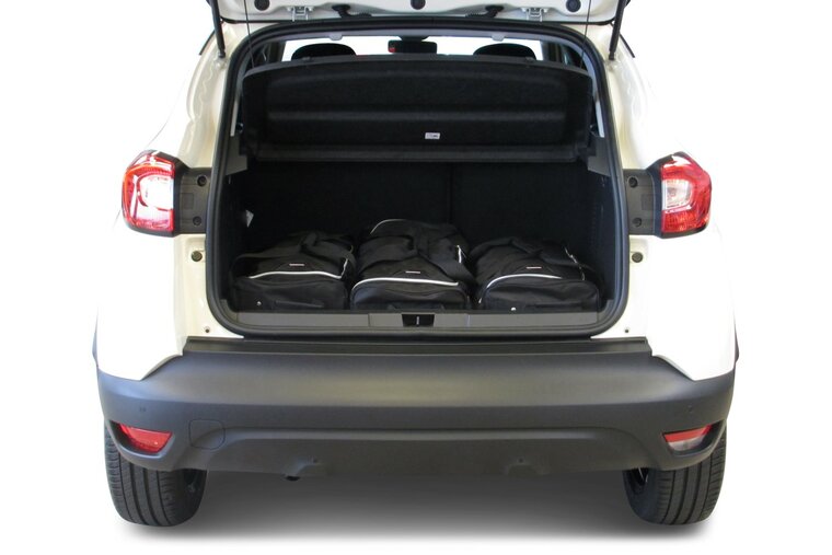 Carbags Reisetaschenset Renault Captur I 2013-2019 5-T&uuml;rer Schr&auml;gheck