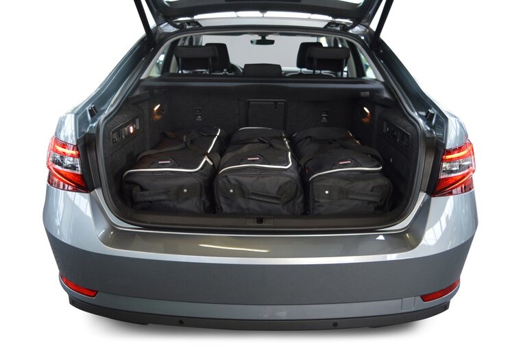 Carbags Reisetaschenset Skoda Superb III (3V) 2015-2024 5-T&uuml;rer Schr&auml;gheck
