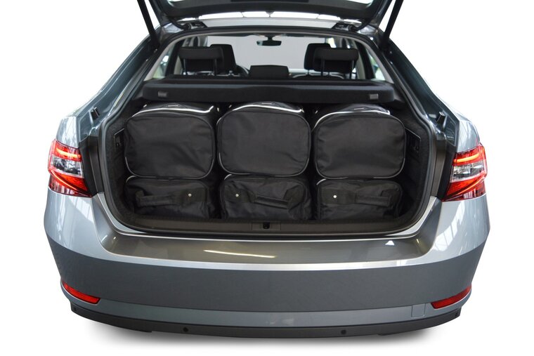 Carbags Reisetaschenset Skoda Superb III (3V) 2015-2024 5-T&uuml;rer Schr&auml;gheck