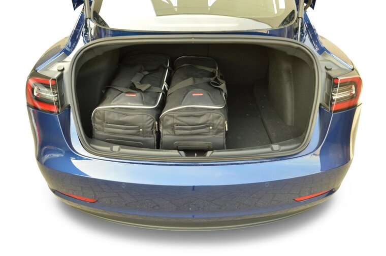 Carbags Reisetaschenset Tesla Model 3 2017 bis heute 4-T&uuml;rer Limousine