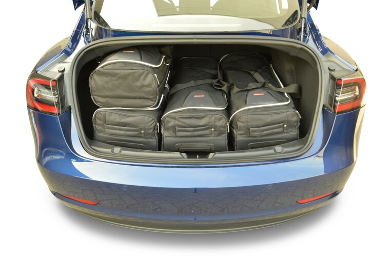 Carbags Reisetaschenset Tesla Model 3 2017 bis heute 4-T&uuml;rer Limousine