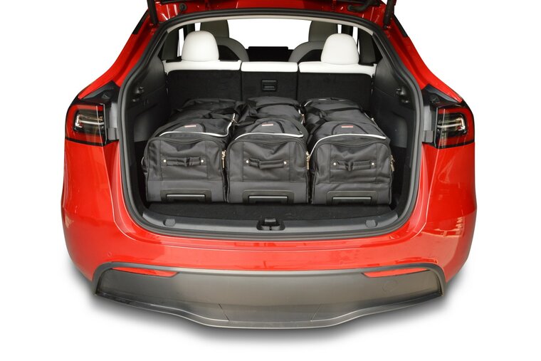 Reisetaschenset Tesla Model Y 2020-2025 5-T&uuml;rer Schr&auml;gheck