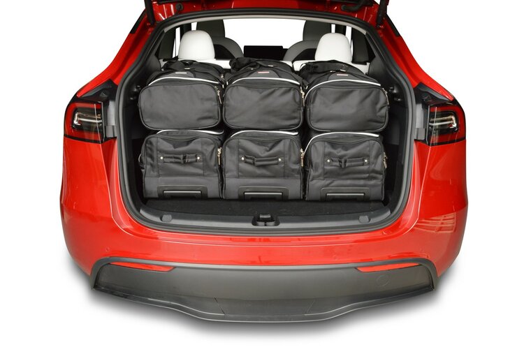 Reisetaschenset Tesla Model Y 2020-2025 5-T&uuml;rer Schr&auml;gheck