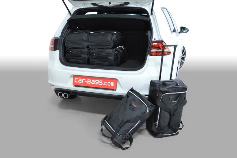 Carbags Reisetaschenset Volkswagen Golf VII (5G) 2012-2020 5-T&uuml;rer Schr&auml;gheck