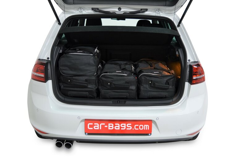 Carbags Reisetaschenset Volkswagen Golf VII (5G) 2012-2020 5-T&uuml;rer Schr&auml;gheck