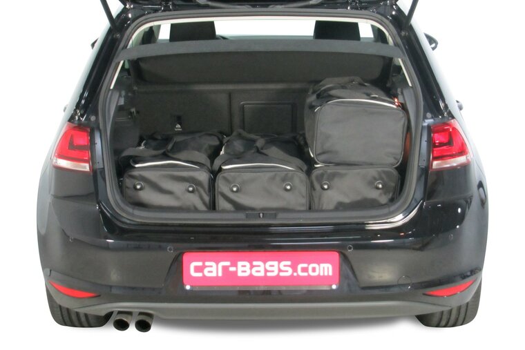 Carbags Reisetaschenset Volkswagen Golf VII (5G) 2012-2020 3 &amp; 5-T&uuml;rer Schr&auml;gheck