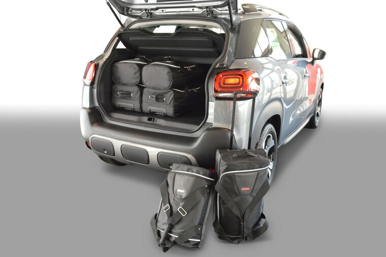 Carbags Reisetaschenset Citro&euml;n C3 Aircross 2017-2024 5-T&uuml;rer Schr&auml;gheck
