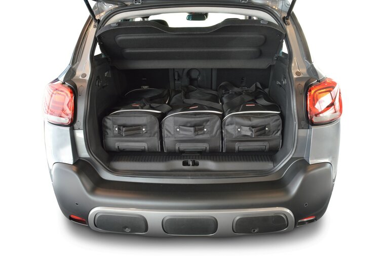 Carbags Reisetaschenset Citro&euml;n C3 Aircross 2017-2024 5-T&uuml;rer Schr&auml;gheck