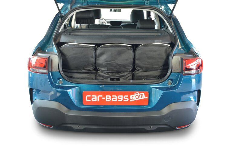Carbags Reisetaschenset Citro&euml;n C4 Cactus 2018-2020 5-T&uuml;rer Schr&auml;gheck