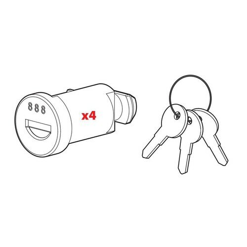 Nordrive Schlosssatz Evos / InRail