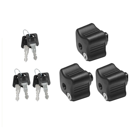 Menabo Orbit Schl&ouml;sser &ndash; 3er-Set