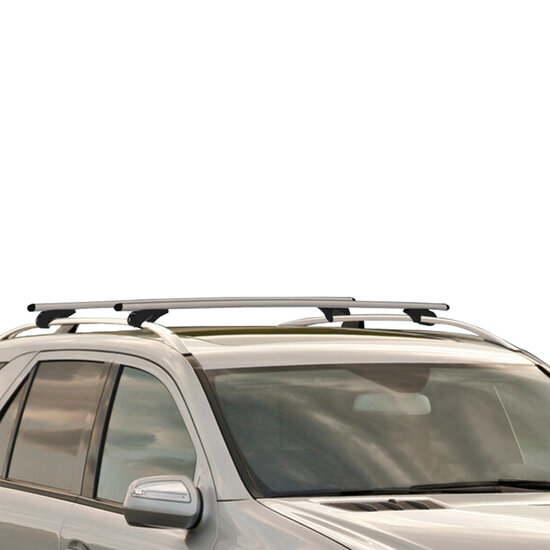 PerfectFit Dachbox 440 Liter + Nordrive Dachtr&auml;ger Seat Alhambra 10/2010 - 03/2021