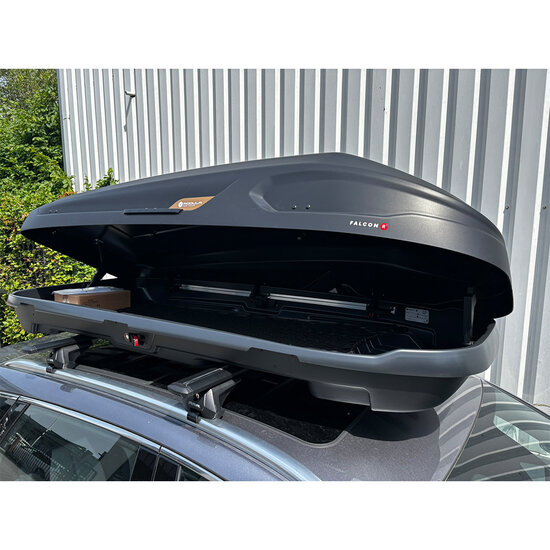 Modula Dachbox Falcon R 470 Liter - Matt schwarz