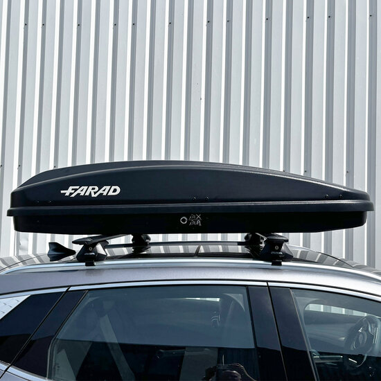 Farad Dachbox N18 430 Liter + PerfectFit Dachtr&auml;ger Opel Frontera ab 2024