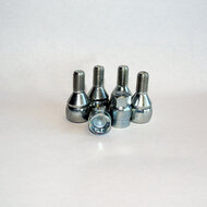 Radschloss/Felgensicherung speziell f&uuml;r Lancia Delta ab 2008 Komplette-Set