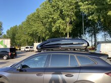 Modula Evo Dachkoffer 550 Liter hochglanz schwarz