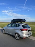 Modula Evo Dachkoffer 550 Liter hochglanz schwarz