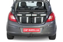 Carbags Reisetaschenset Opel Corsa D 5-t&uuml;rig Flie&szlig;heck 2006 - 2014