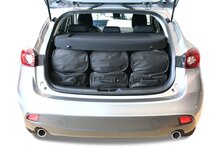 Carbags Reisetaschenset Mazda3 3 (BM) 5-t&uuml;rig Flie&szlig;heck 2013 - 2019