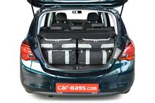 Carbags Reisetaschenset Opel Corsa E 5-t&uuml;rig Flie&szlig;heck 2014 - 2019