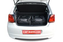 Carbags Reisetaschenset Volkswagen Polo V (6R - 6C) 3/5-t&uuml;rig Flie&szlig;heck 2009 - 2017