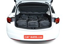 Carbags Reisetaschenset Opel Astra K 5-t&uuml;rig Flie&szlig;heck 2015 - 2021