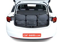 Carbags Reisetaschenset Opel Astra K 5-t&uuml;rig Flie&szlig;heck 2015 - 2021
