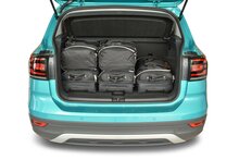 Carbags Reisetaschenset Volkswagen T-Cross (C1) 5-t&uuml;rig Flie&szlig;heck ab 2018